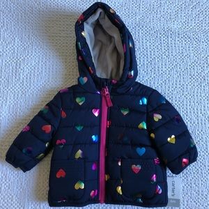 Carters NWT puffer coat